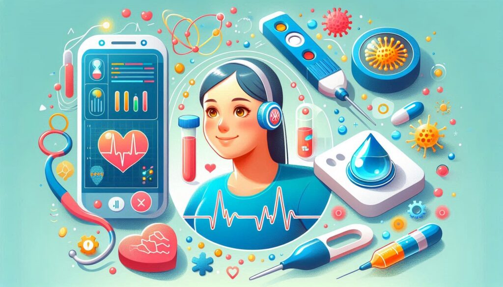 Kuvituskuva biosensoreista